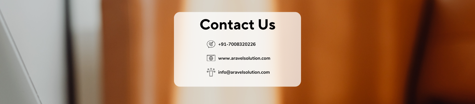 Black Grey Simple Contact Us Facebook Post